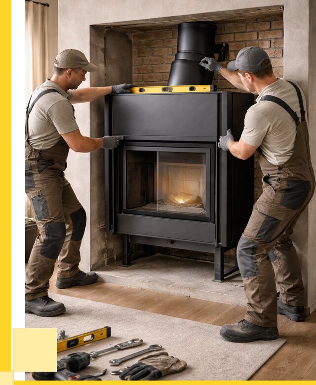 Установка каминных топок в Клине под ключ от 18441 р. | ЭриданКли