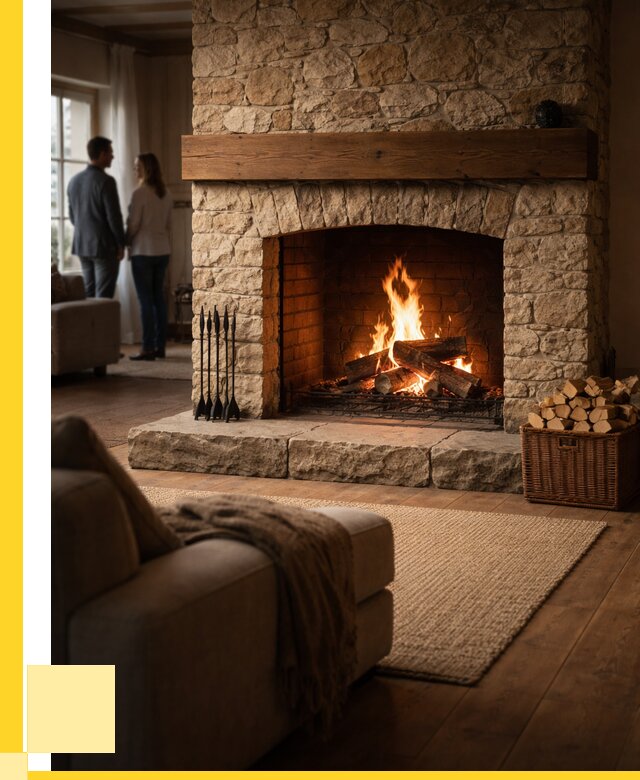 Открытые камины под ключ в Клине от 153675 р. ЭриданКли