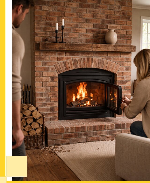 Кирпичные камины под ключ в Клине от 153675 р. | ЭриданКли