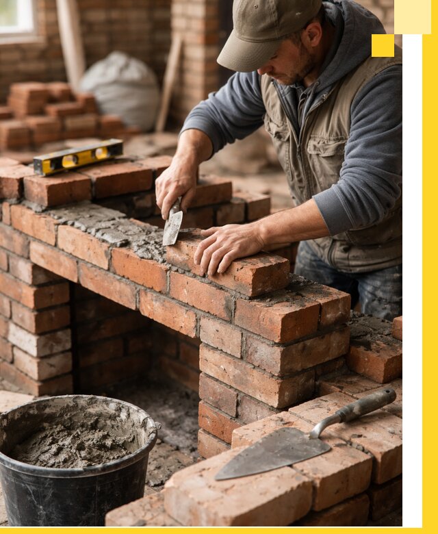 Кладка каминов под ключ в Клине профессиональная отделка и монтаж