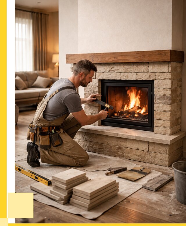 Строительство каминов в Клине от 153675 р., ЭриданКли - под ключ