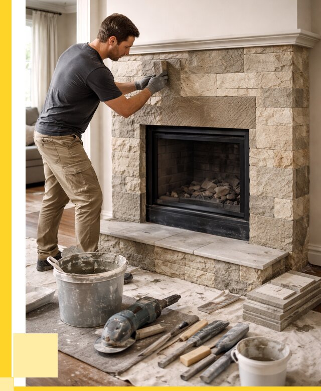 Ремонт каминов и печей в Клине от 15368 р. | ЭриданКли