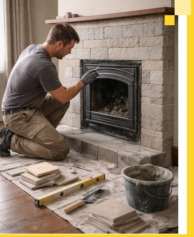 Профессиональный ремонт каминов в Клине восстановление и сервис