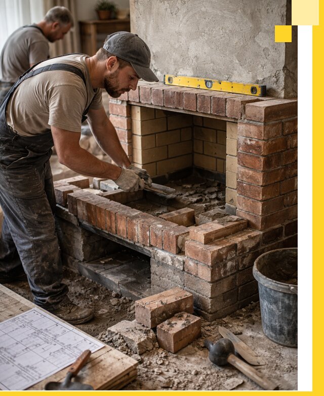 Изготовление и установка каминопечей под ключ в Клине