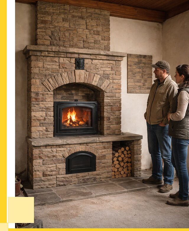 Кирпичная печь под ключ в Клине от 153675 р. | ЭриданКли