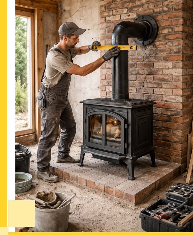 Монтаж печей установка банной печи в Клине от 15368 р. | ЭриданКли