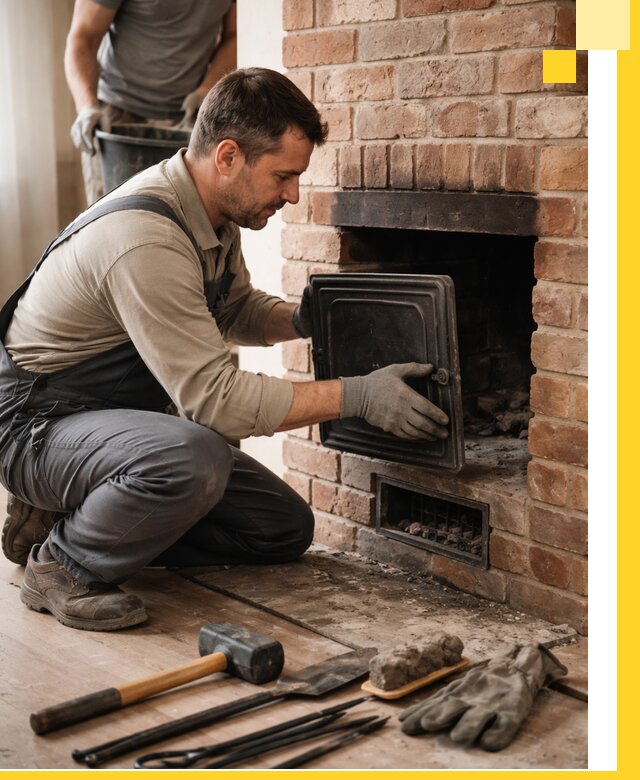 Ремонт печей в Клине с гарантией качества и безопасности