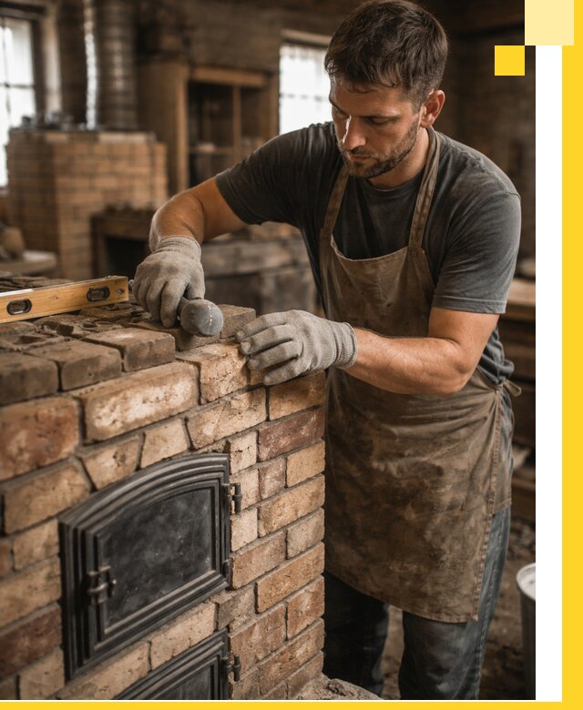 Изготовление печей на заказ в Клине с проектом и монтажом