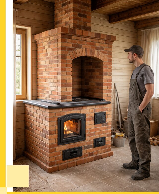 Кирпичные печи в Клине: купить от 153675 р. | ЭриданКли