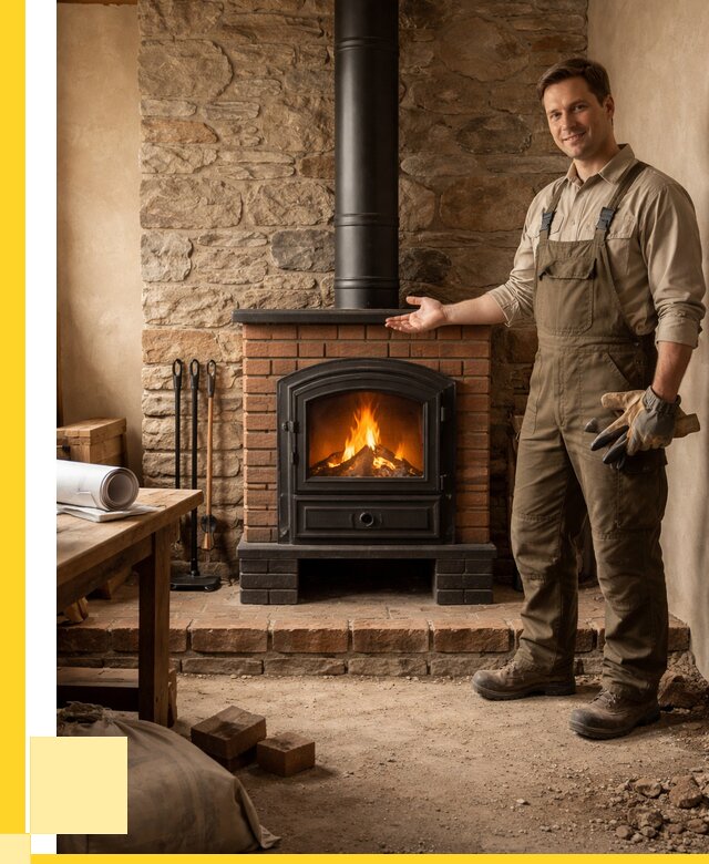 Печи отопительные из кирпича в Клине от 81960 р., ЭриданКли