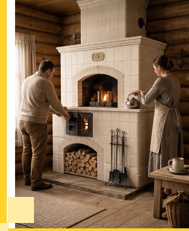 Русские печи в Клине: установка от 153675 р. ЭриданКли