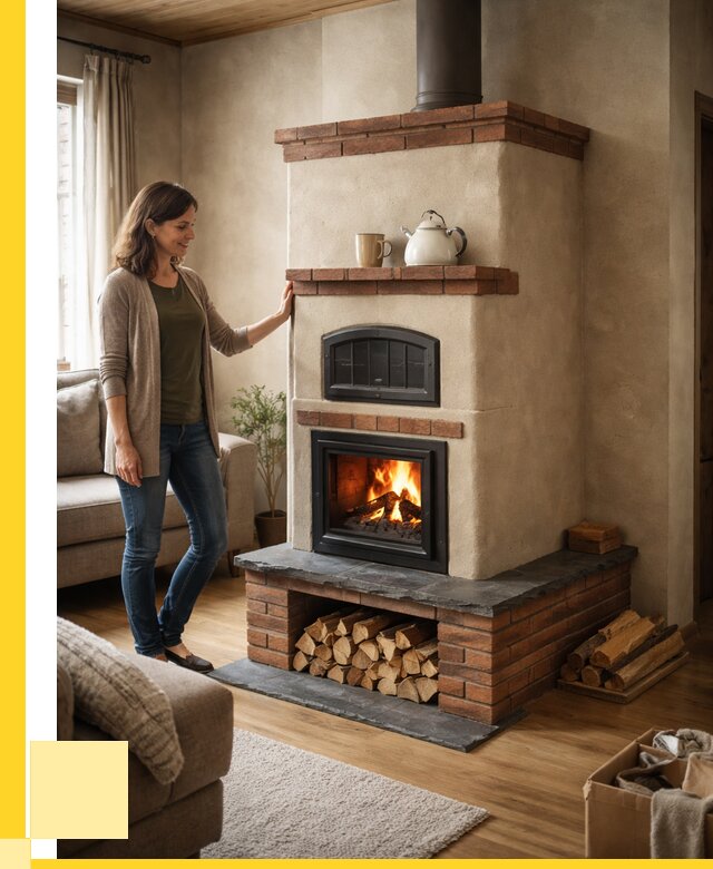 Печи шведки в Клине от 87083 р. | ЭриданКли — печь шведка