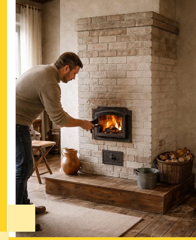 Печь голландка из кирпича в Клине от 87083 р. | ЭриданКли