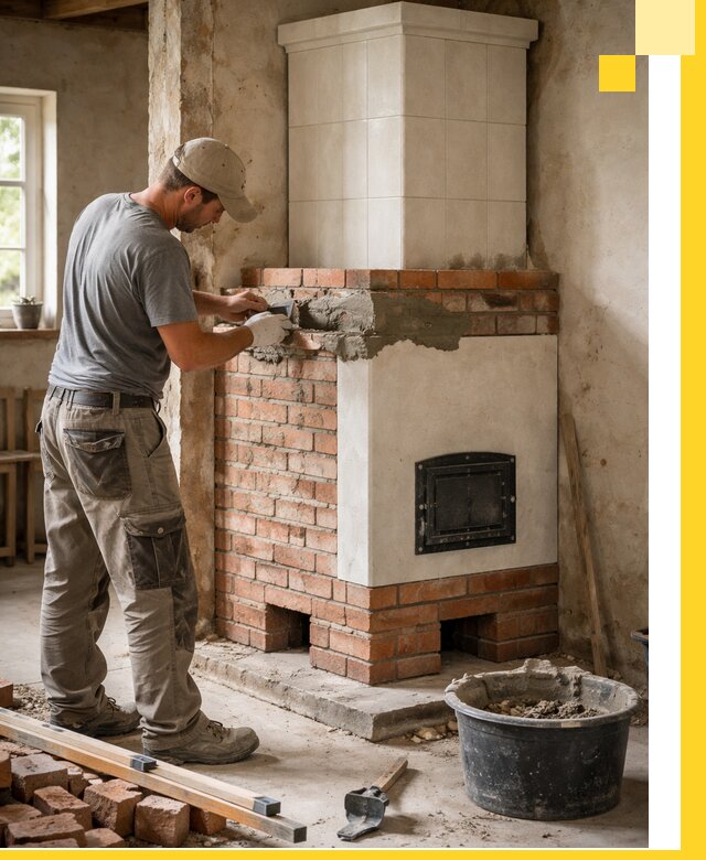 Изготовление и установка печей-голландок под ключ в Клине