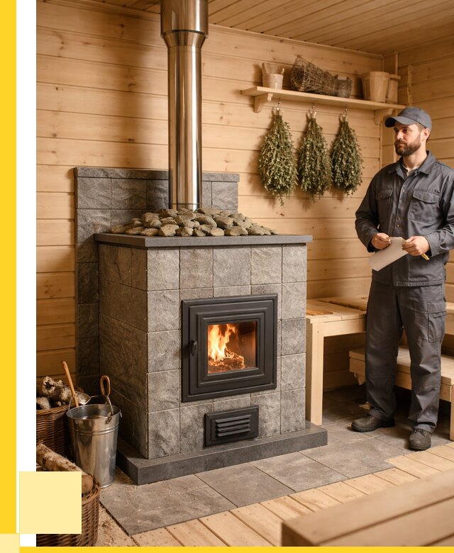 Печи для бани под ключ в Клине от 122940 р. | ЭриданКли