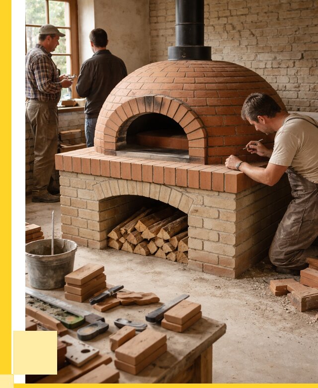 Помпейская печь дровяная для пиццы в Клине | ЭриданКли от 204900 р.