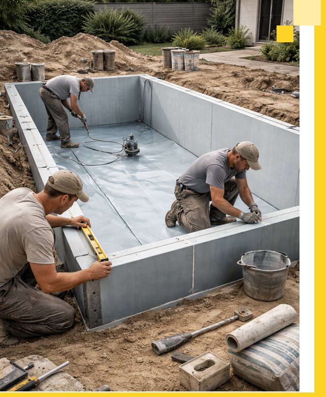 Профессиональный монтаж бассейнов под ключ в Клине с гарантией