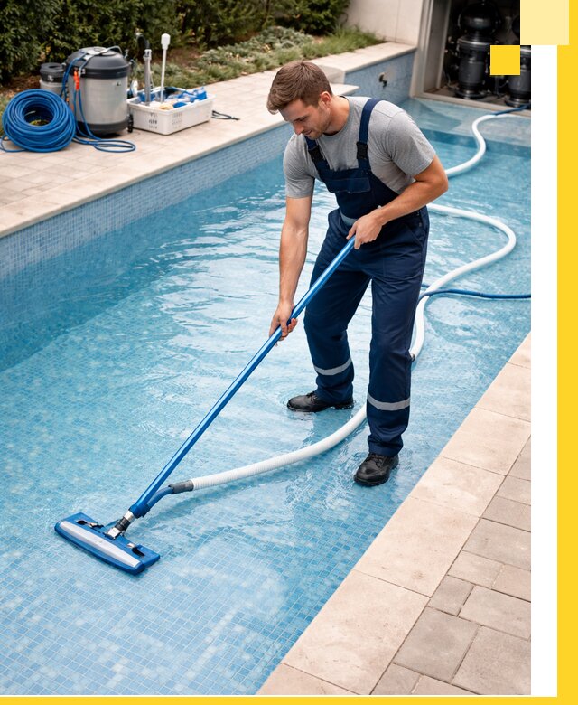 Профессиональная чистка бассейнов и фильтров в Клине под ключ