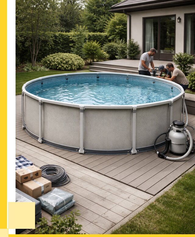 Купить каркасные бассейны в Клине от 46103 р. | ЭриданКли