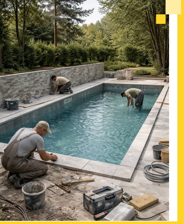 Проектирование и строительство частных бассейнов в Клине