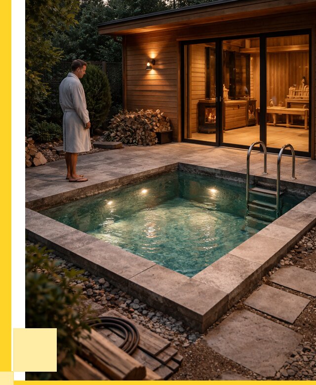 Бани с бассейном под ключ в Клине от 97328 р. | ЭриданКли