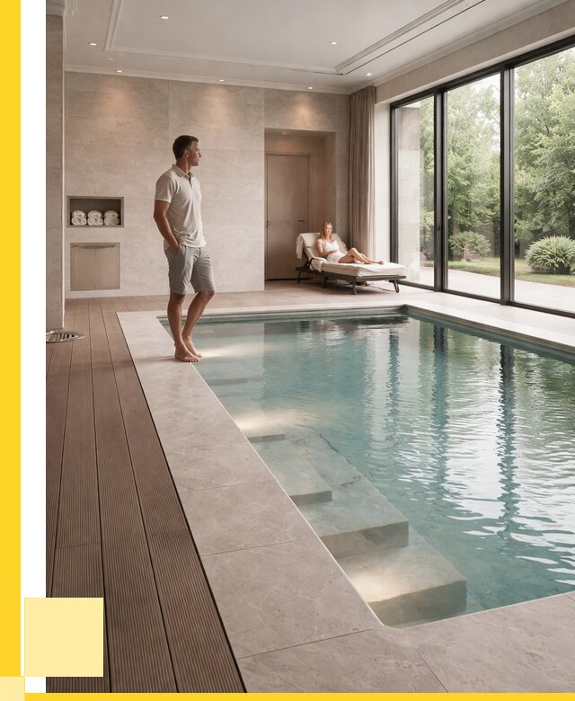 Бассейны в коттедже под ключ в Клине от 1229400 р. | ЭриданКли