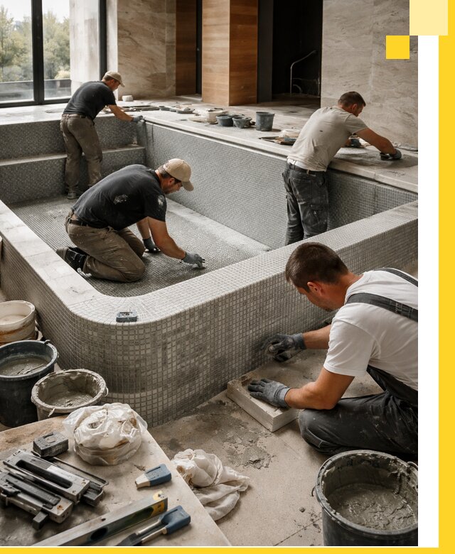 Строительство и установка СПА бассейнов под ключ в Клине