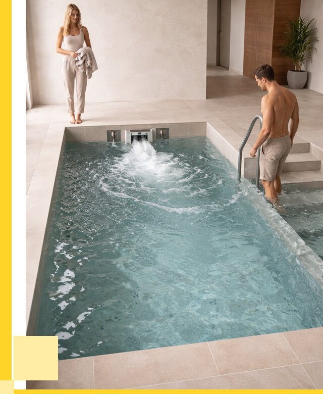 Бассейн с противотоком в Клине от 256125 р. | ЭриданКли