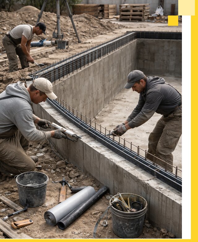 Качественный монтаж чаши бассейна в Клине под ключ с гарантией