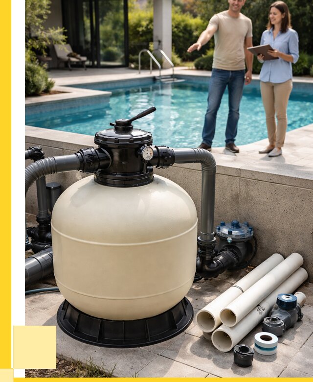 Песочные фильтры для бассейнов в Клине от 18441 р., ЭриданКли