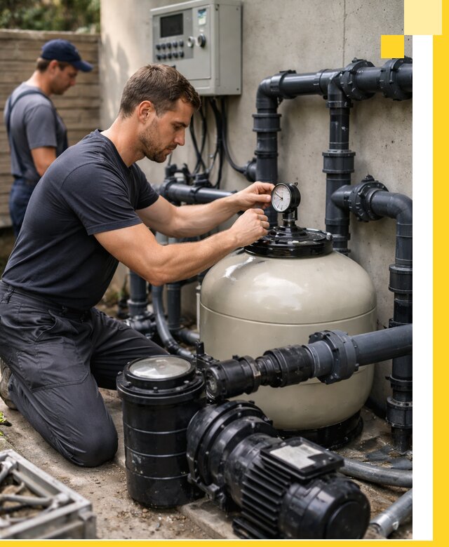 Поставка и монтаж фильтровального оборудования для бассейнов в Клине