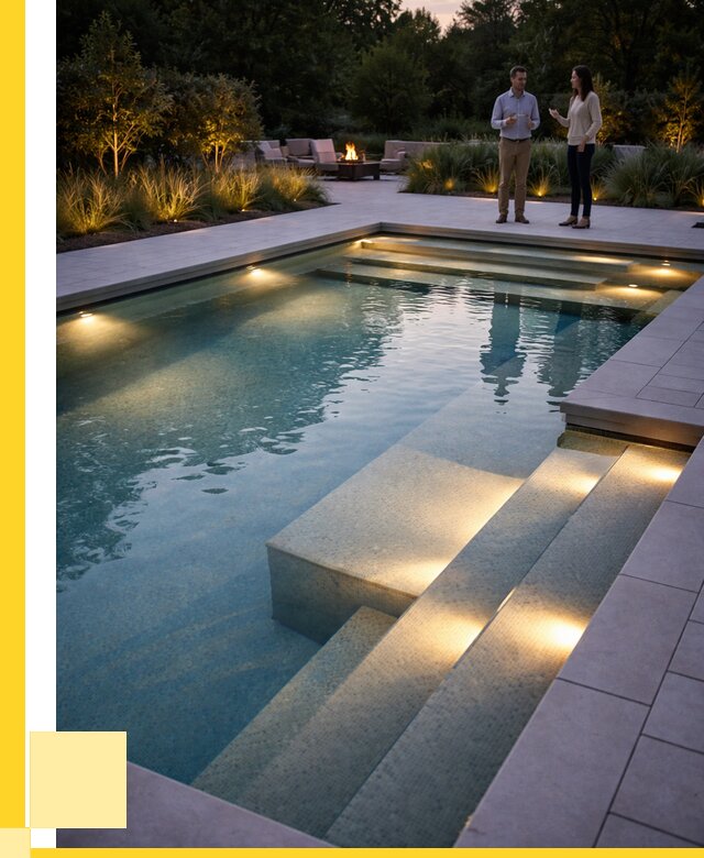 Освещение бассейнов в Клине под ключ от 25613 р. | ЭриданКли