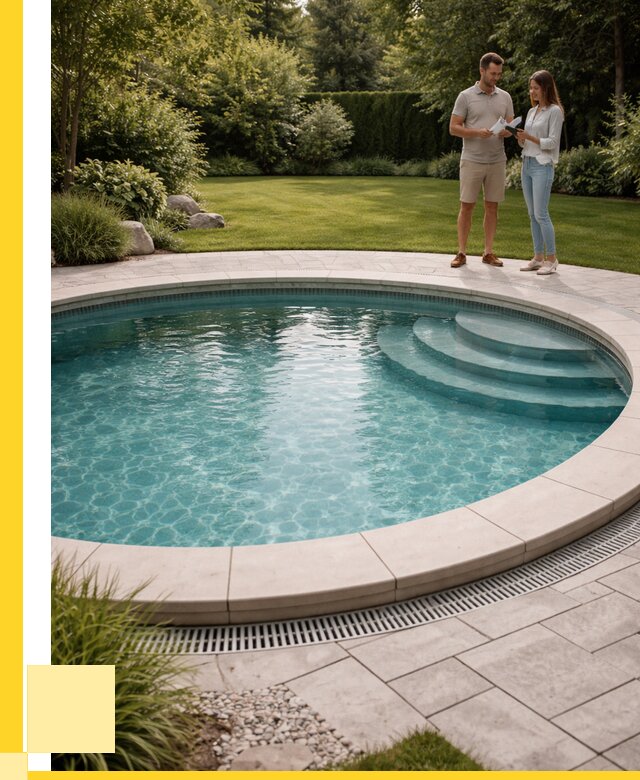 Круглые каркасные бассейны купить в Клине от 256125 р. | ЭриданКли