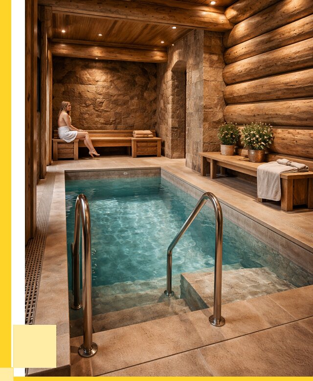 Аренда бани с бассейном в Клине от 1536750 р. | ЭриданКли