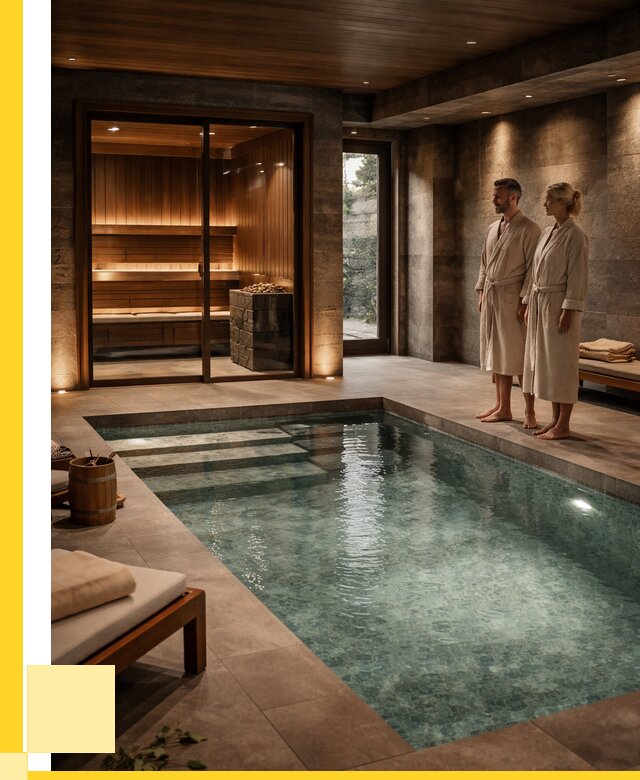 Сауна с большим бассейном в Клине от 1229400 р. ЭриданКли