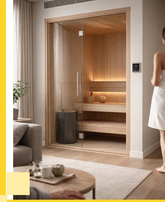 Сауна в квартире под ключ в Клине от 122940 р. ЭриданКли