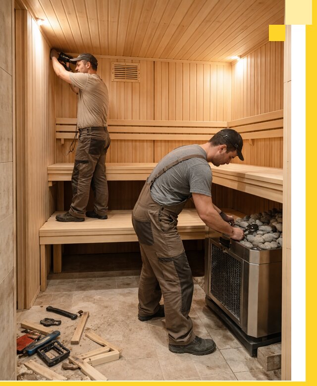 Купить сауну под ключ в Клине с монтажом и гарантией