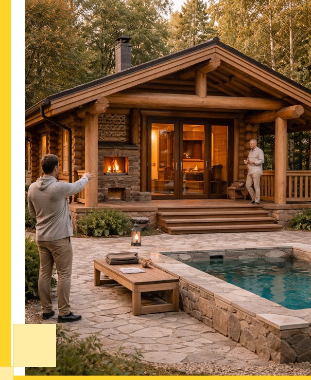 Проекты бань и хамам в Клине от 25613 р. | ЭриданКли