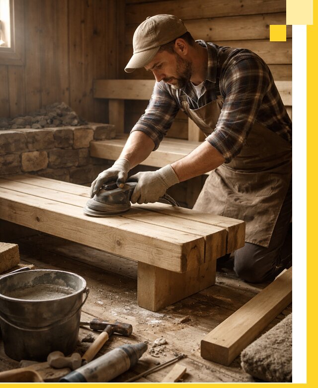 Ремонт бань под ключ в Клине с гарантией качества и сроков