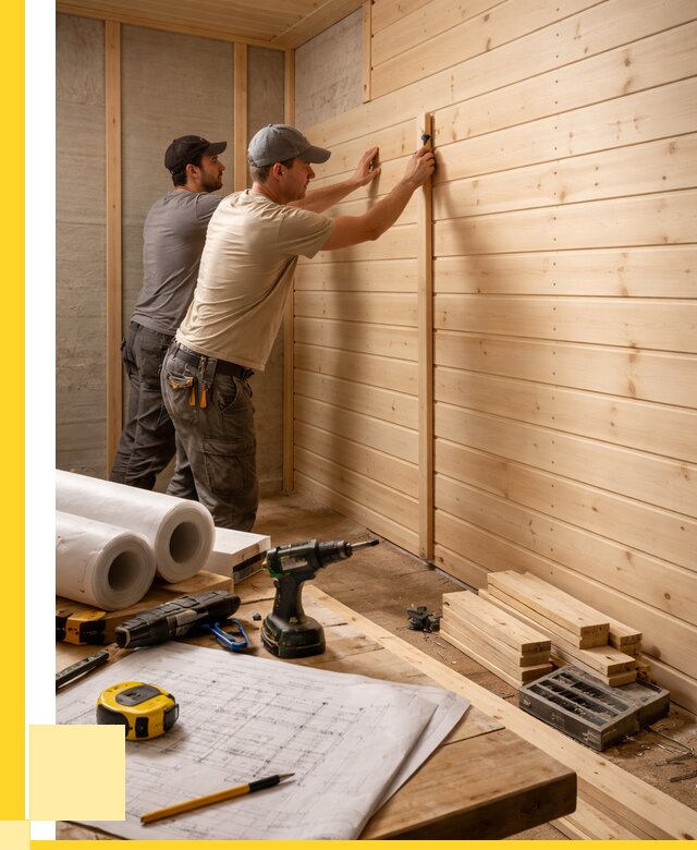 Обшивка бани вагонкой в Клине от 1229 р., ЭриданКли