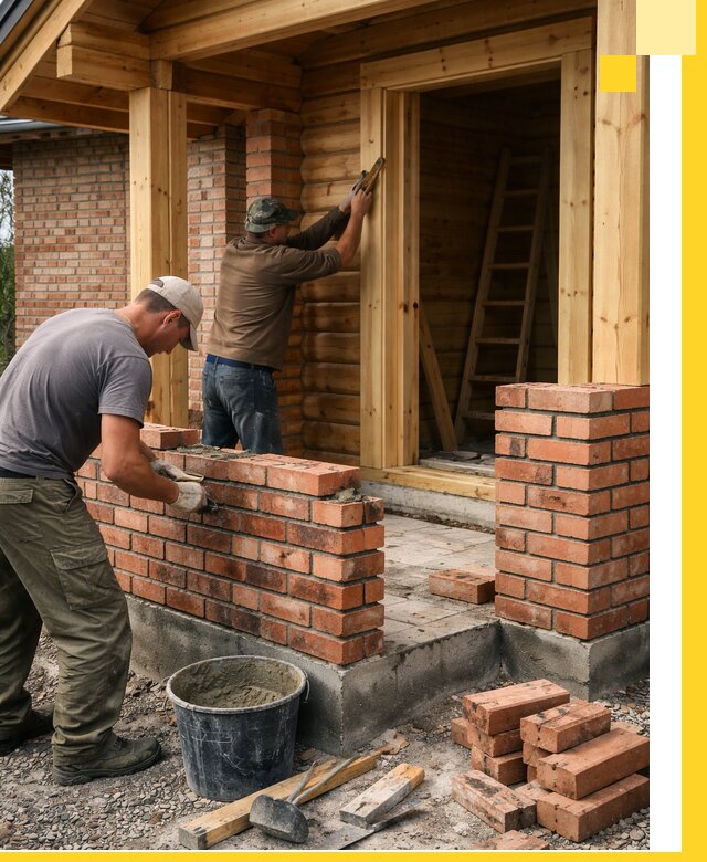 Строительство кирпичных бань под ключ в Клине с гарантией качества