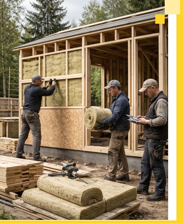 Проектирование и строительство каркасных бань в Клине под ключ