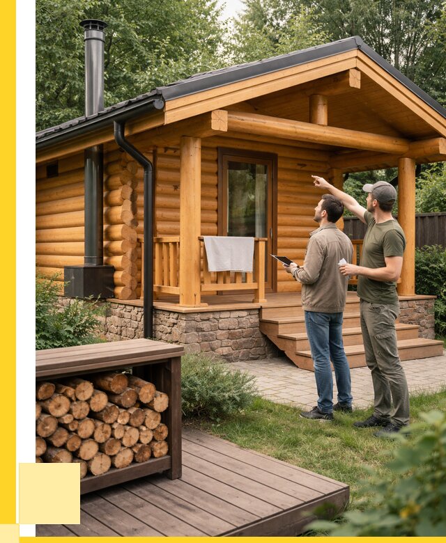 Бани для дачи под ключ в Клине от 256125 р. | ЭриданКли