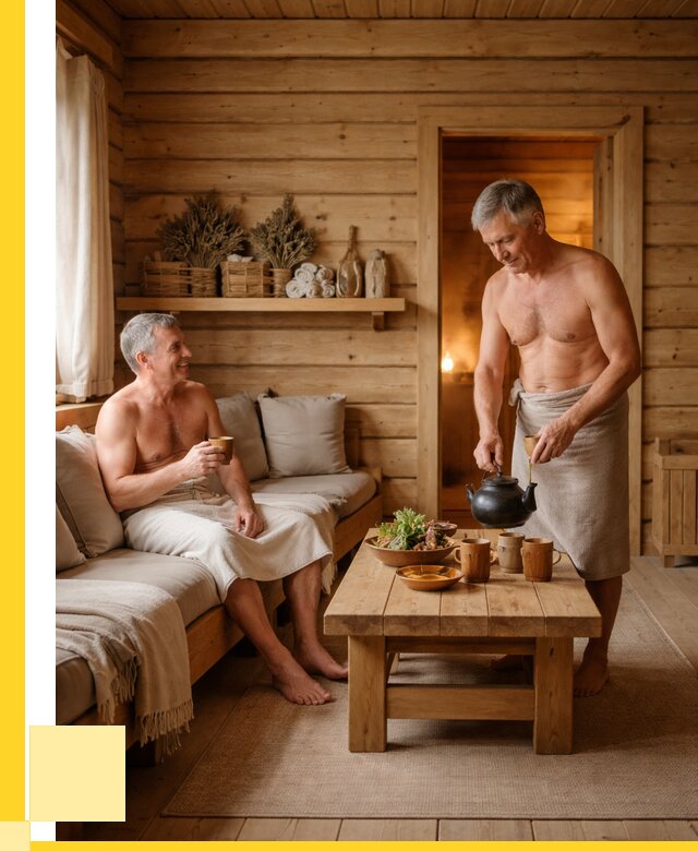 Бани с комнатой отдыха под ключ в Клине от 461025 р. | ЭриданКли