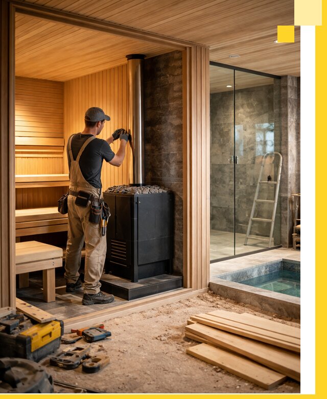 Полное строительство банных комплексов под ключ в Клине