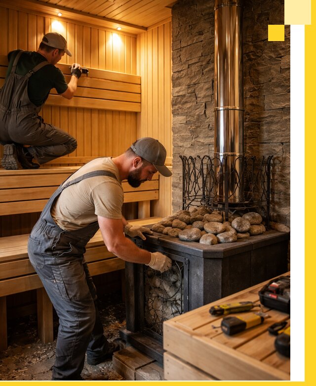 Комплексный дизайн бань, саун и зон отдыха в Клине