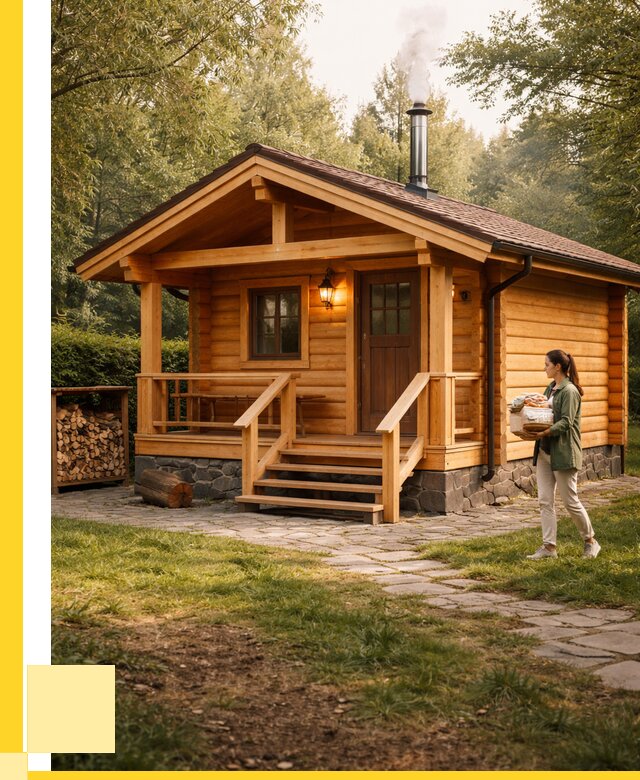 Купить баню под ключ в Клине от 665925 р. | ЭриданКли