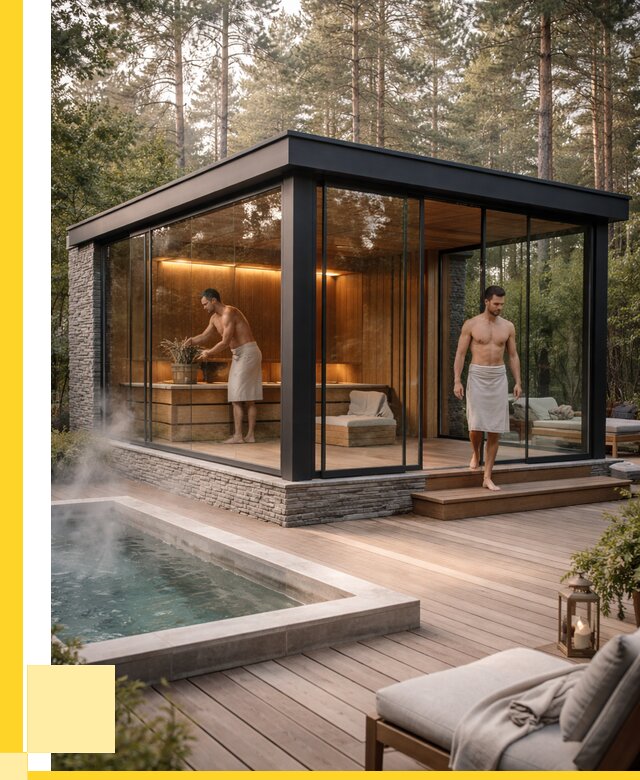 Стеклянные бани и двери в Клине от 461025 р. | ЭриданКли