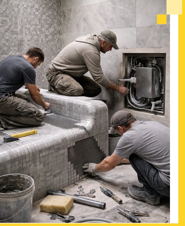 Проекты хамамов под ключ в Клине и дизайн и строительство