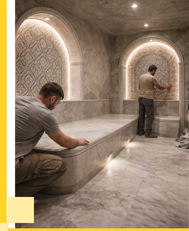 Турецкие бани под ключ в Клине от 256125 р. | ЭриданКли